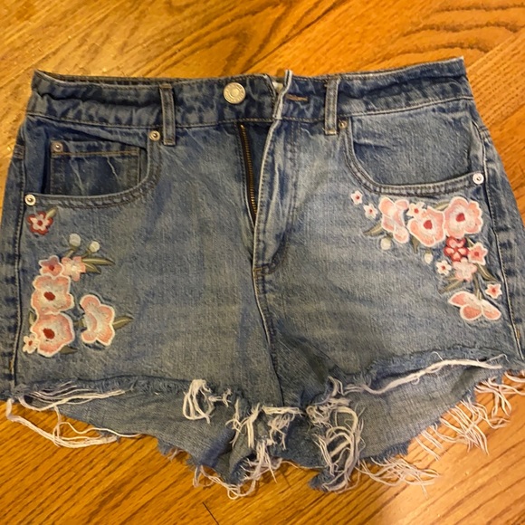 Garage Jean shorts size 7 - Picture 1 of 4